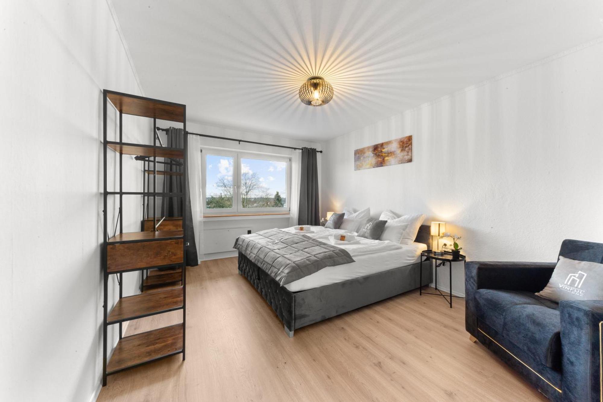 Vinful: Premium-Apartment Mit Balkon Und Parkplatz Mülheim an der Ruhr Exterior foto